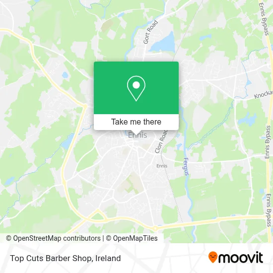 Top Cuts Barber Shop map
