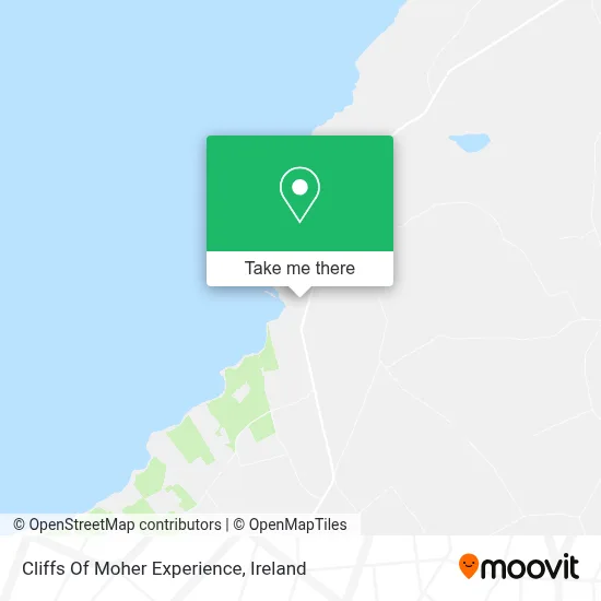 Cliffs Of Moher Experience map