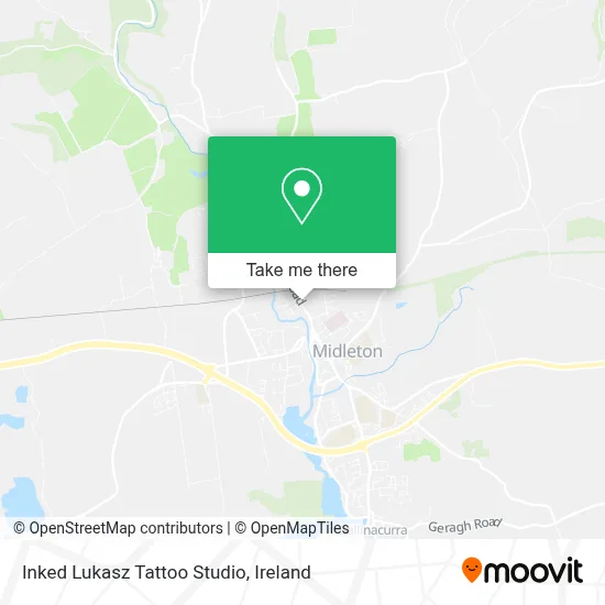 Inked Lukasz Tattoo Studio map