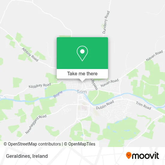 Geraldines map