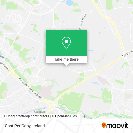 Cost Per Copy map
