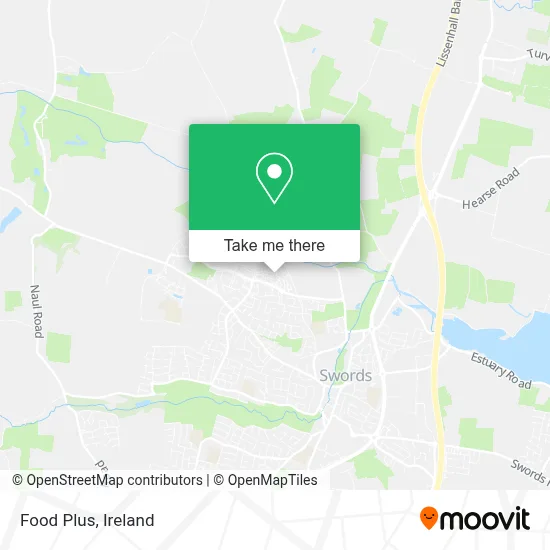 Food Plus map