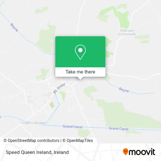 Speed Queen Ireland map