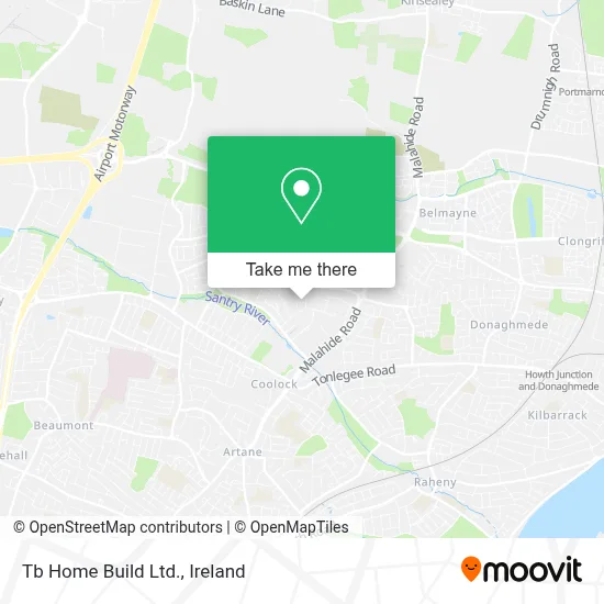 Tb Home Build Ltd. map