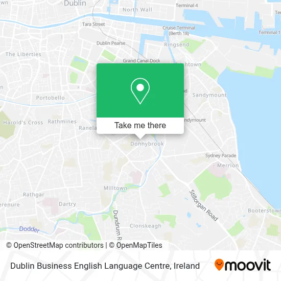 Dublin Business English Language Centre map