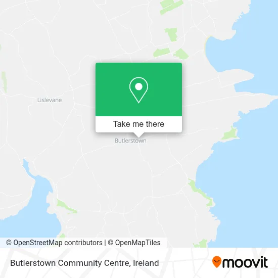 Butlerstown Community Centre map