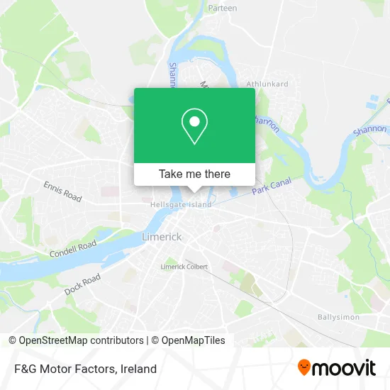 F&G Motor Factors map