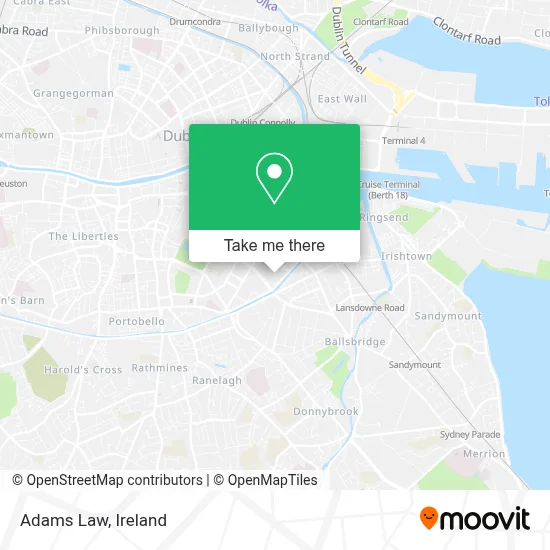 Adams Law map