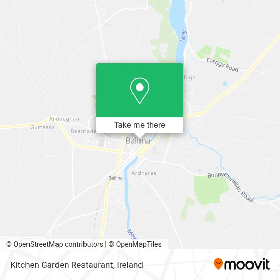 Kitchen Garden Restaurant map