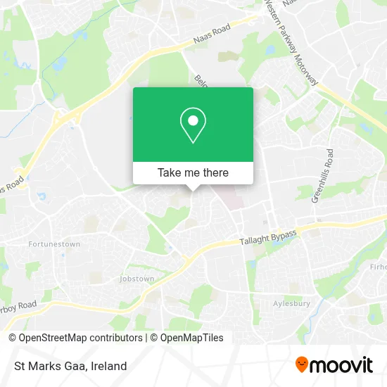 St Marks Gaa map