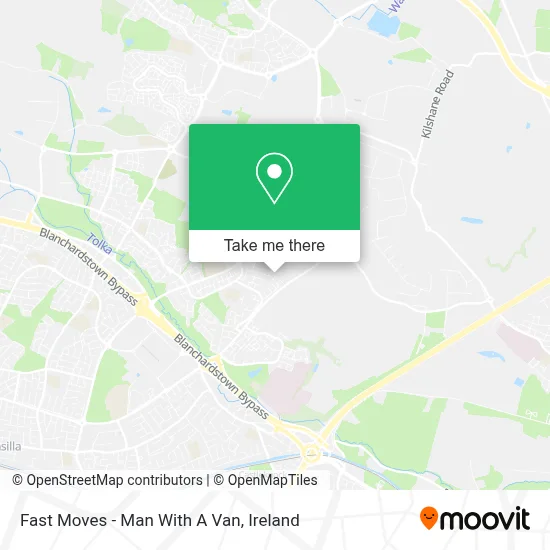Fast Moves - Man With A Van map