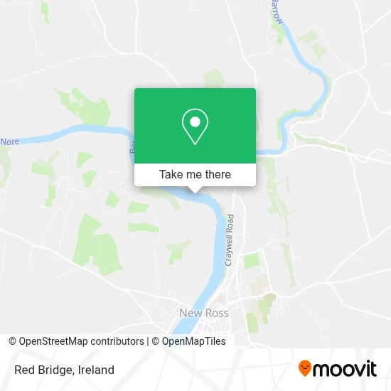 Red Bridge map