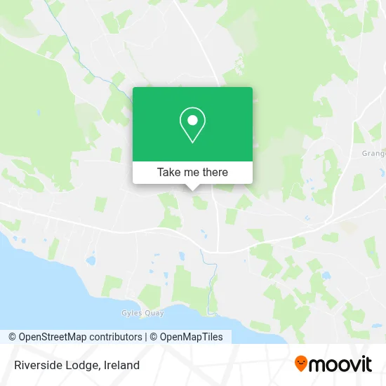 Riverside Lodge map