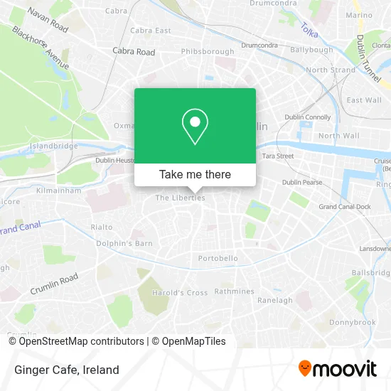 Ginger Cafe map