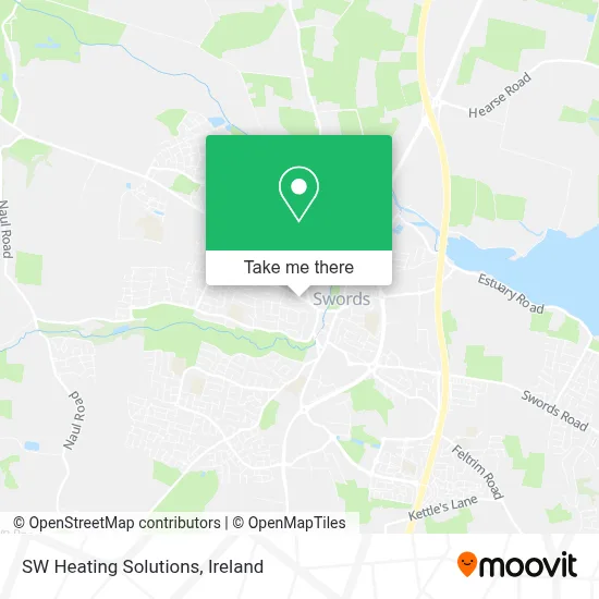 SW Heating Solutions map