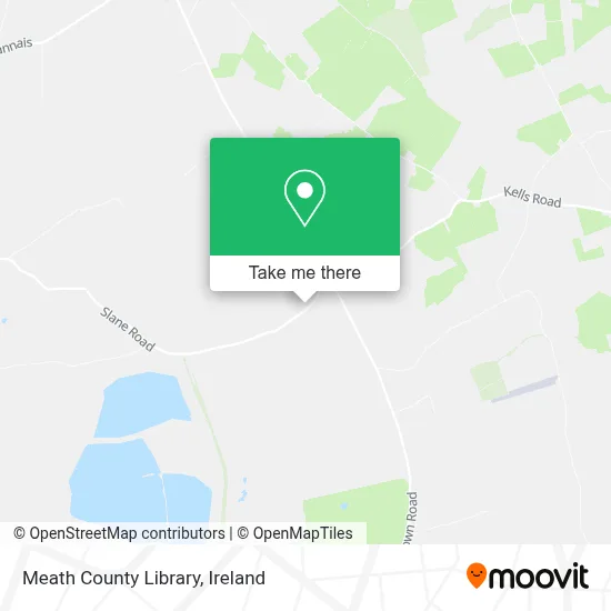 Meath County Library map