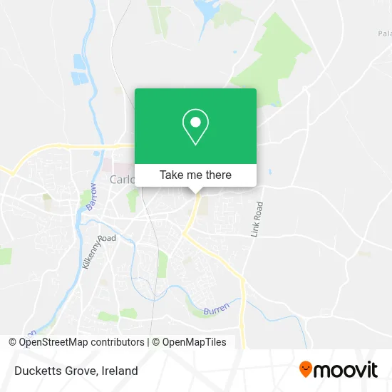 Ducketts Grove map