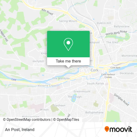 An Post map
