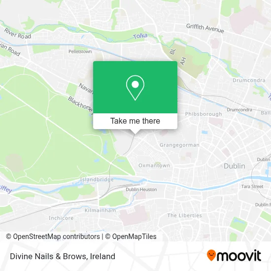 Divine Nails & Brows map