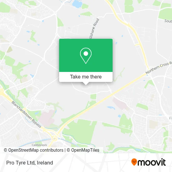 Pro Tyre Ltd map
