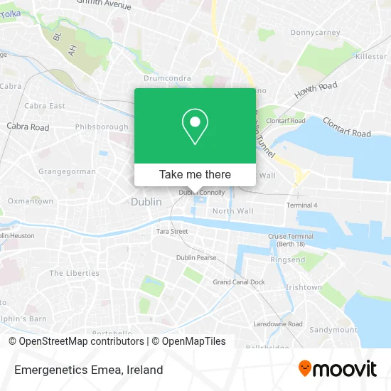 Emergenetics Emea map