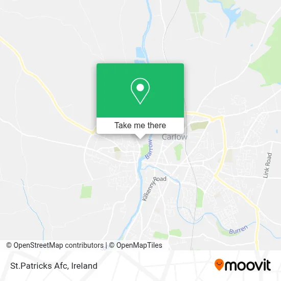 St.Patricks Afc map