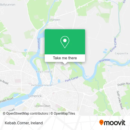 Kebab.Corner map