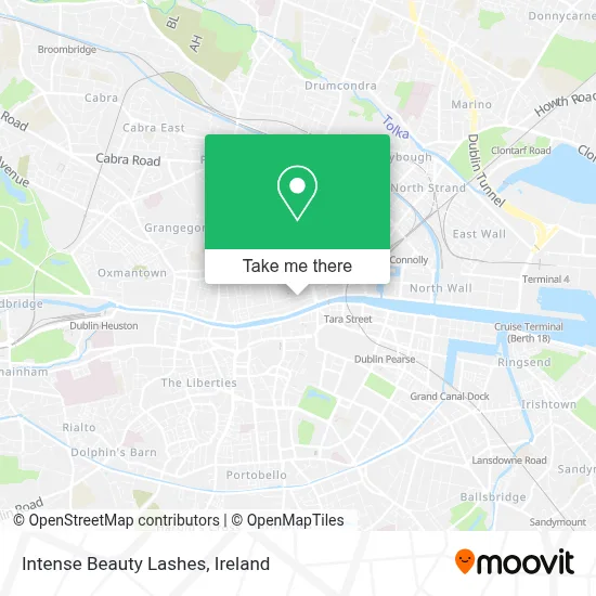 Intense Beauty Lashes map