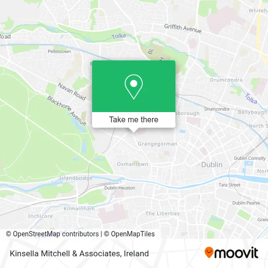 Kinsella Mitchell & Associates map
