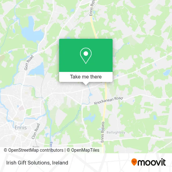 Irish Gift Solutions map