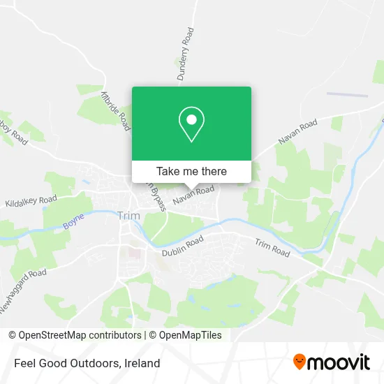 Feel Good Outdoors map