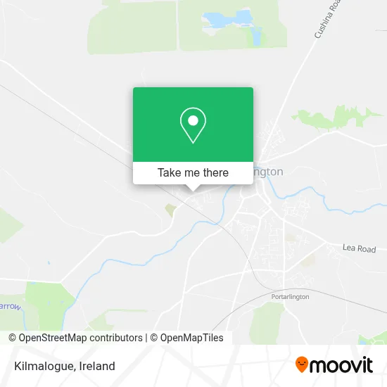 Kilmalogue map