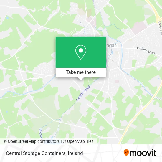 Central Storage Containers map