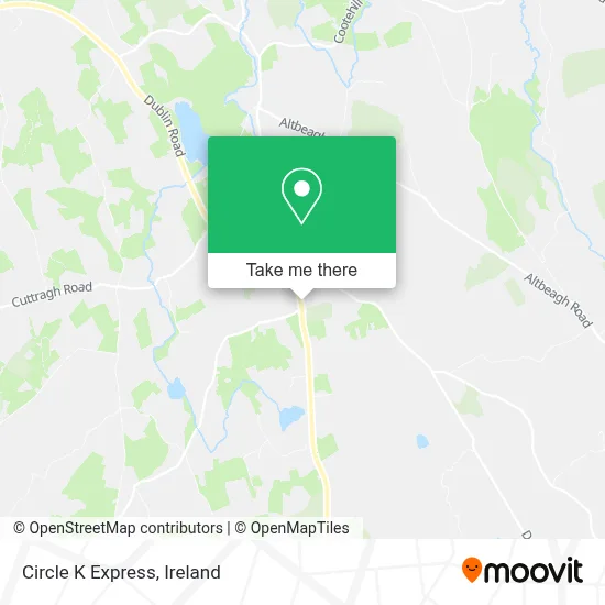 Circle K Express map