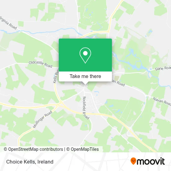 Choice Kells map