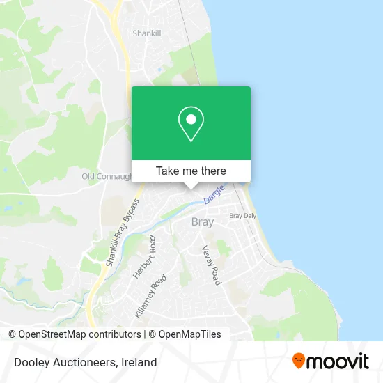 Dooley Auctioneers map