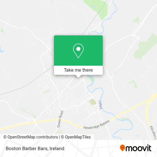 Boston Barber Bars map