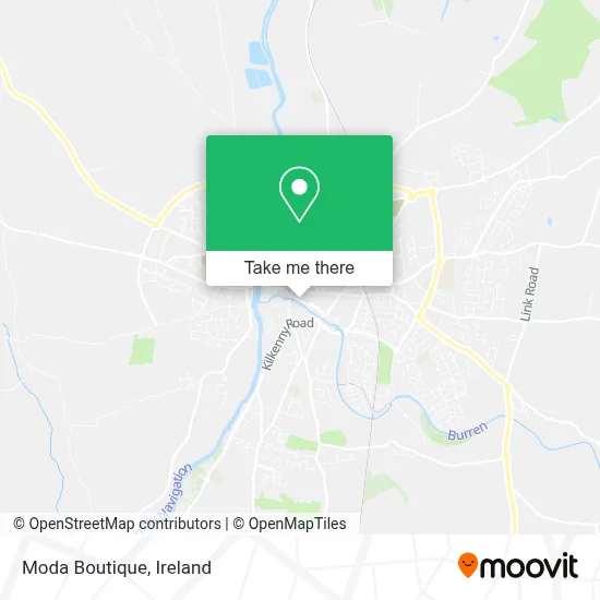 Moda Boutique map