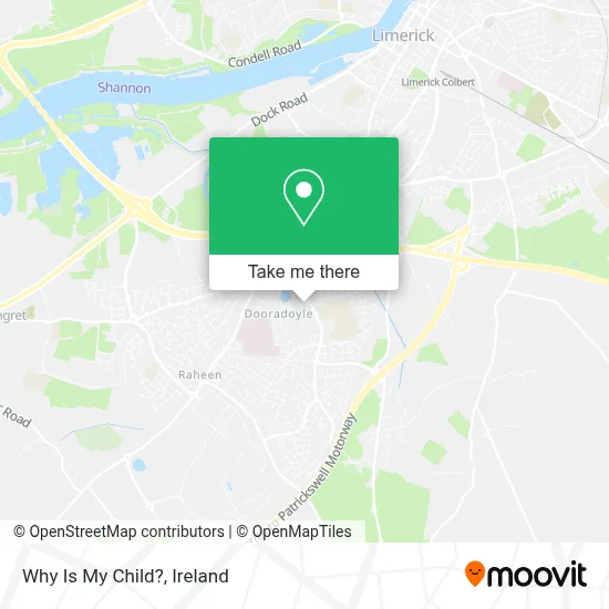 Why Is My Child? map
