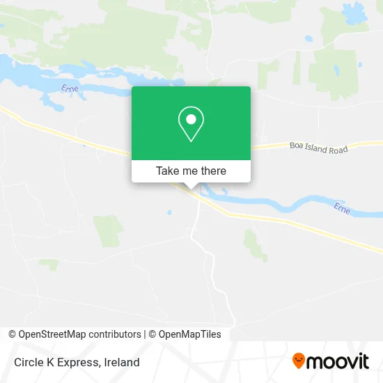 Circle K Express map