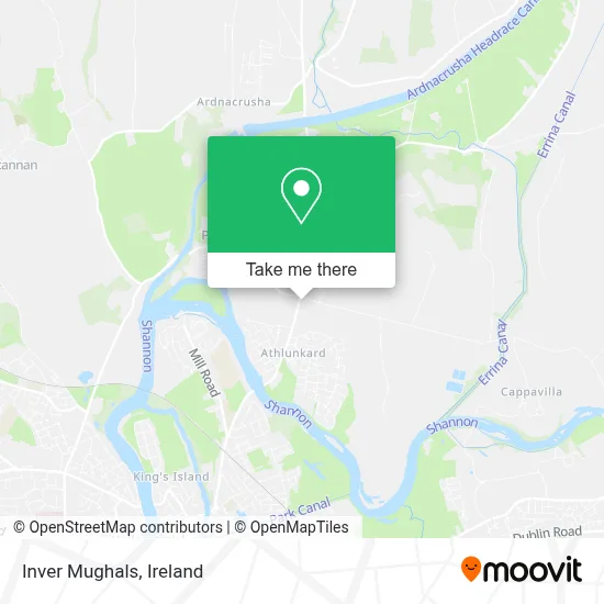 Inver Mughals map