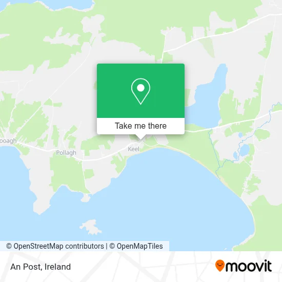 An Post map