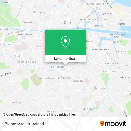 Bloomberg Lp map