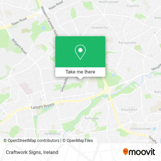 Craftwork Signs map