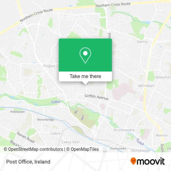 Post Office map