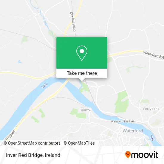 Inver Red Bridge map
