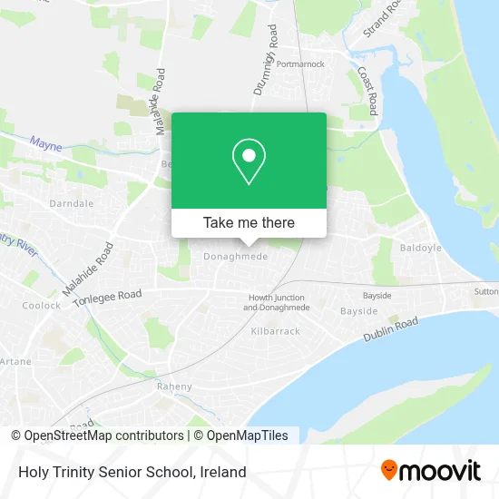 Holy Trinity Senior School map