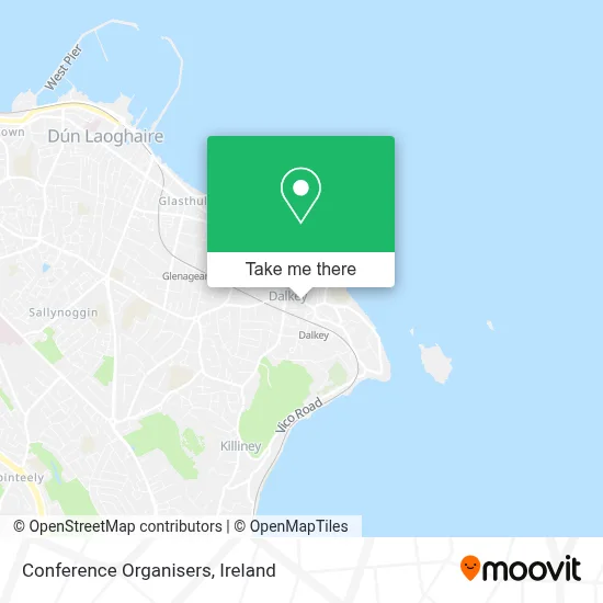 Conference Organisers map