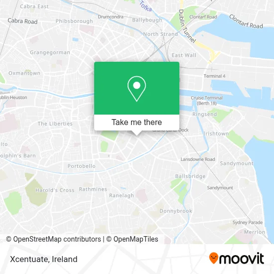 Xcentuate map