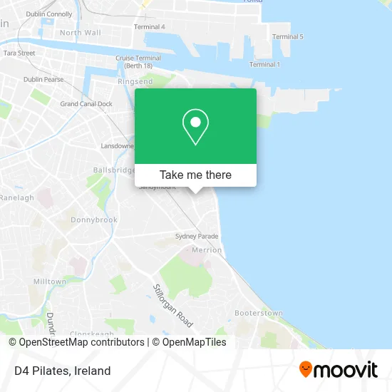 D4 Pilates map